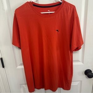 Orange Tommy Bahama lightweight Active T-Shirt short sleeve Size L